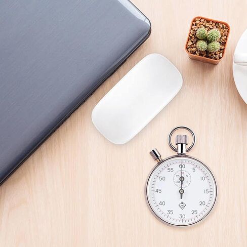 ساعة إيقاف تناظرية ميكانيكية من الفولاذ المقاوم للصدأ مع مؤقت مؤقت للتشغيل والتدريب والتجارب in Kuwait