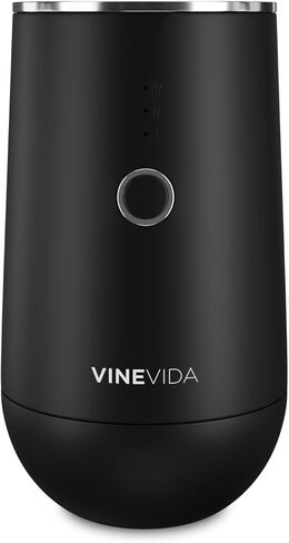 VINEVIDA Waterless Diffuser - Essential Oil Diffuser for Home - Black Scent Diffuser for Home, Battery Operated Aromatherapy Diffuser - Car, Room Fragrance Air Diffuser in Saudi Arabia