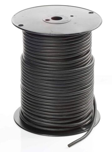 .125 بوصة (3.18 ملم) CS، VITON (FKM) 75 Duro Black O-Ring Cord Stock، 10 FEET in Saudi Arabia