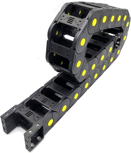 1 متر 30x25 مللي متر جسر نوع سلسلة سحب سلك الناقل كابل مقطورة نقل حبل الشد لقطع غيار الماكينات (R100) in Kuwait
