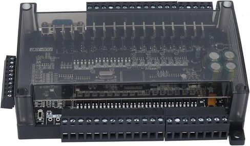 وحدة تحكم PLC 24 فولت 32MT درجة صناعية 32 بت MCU 16 مدخل 16 مخرج ترانزستور 100K نبض عالي السرعة لأنظمة التشغيل الآلي in Saudi Arabia