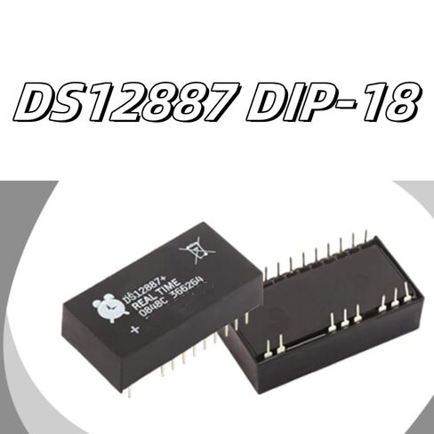 2pieces DS12887 DIP-18 Real Time Clock in Saudi Arabia