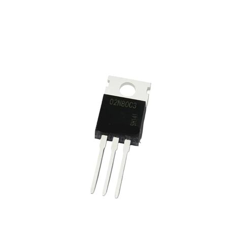 10 قطعة SPP02N80C3 02N80C3 21/800 فولت إلى 220N ترانزستور بتأثير حقل الخندق MOS مستقيم in Saudi Arabia