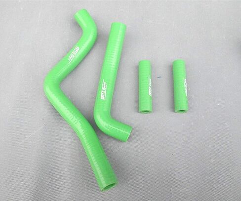 Aluminum Radiator +Silicone hose for 1994-2002 Kawasaki KX125 KX250 1995 1996 1997 1998 1999 2000 (Black) in Saudi Arabia