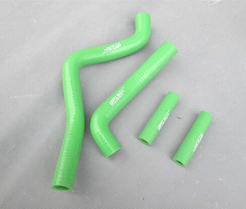Aluminum Radiator +Silicone hose for 1994-2002 Kawasaki KX125 KX250 1995 1996 1997 1998 1999 2000 (Black) in Saudi Arabia