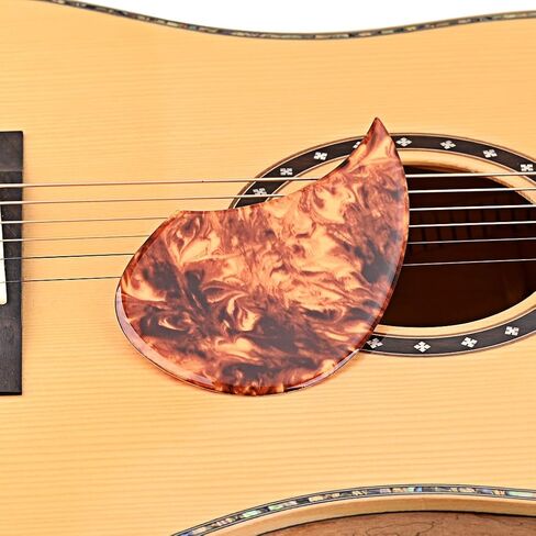 ملحقات الغيتار الصوتية بيك جارد ذاتية اللصق Om 18 فولت بيك جارد ملصق مناسب لحجم 40 و 41 غيتار دمعة بني in Kuwait