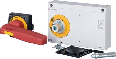 NZM4-XTVDVR-NA Door Coupling Rotary Handle Red Yellow in Saudi Arabia