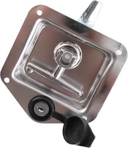 SUNGOOYUE Tfolding Handle with Keys, Strong Stainless Steel Tool Box Lock for Commercial and Home Use in Saudi Arabia