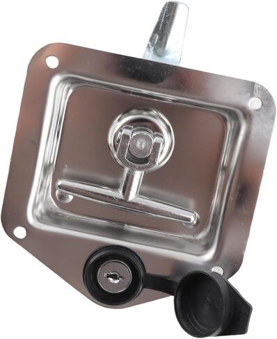 SUNGOOYUE Tfolding Handle with Keys, Strong Stainless Steel Tool Box Lock for Commercial and Home Use in Saudi Arabia