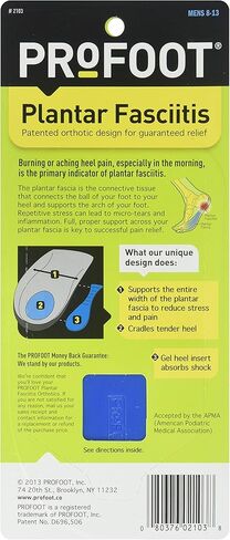 Profoot Plantar Fasciitis Mens 1 Pair 2 Pack in Kuwait