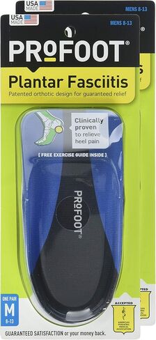 Profoot Plantar Fasciitis Mens 1 Pair 2 Pack in Kuwait