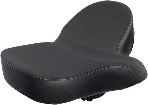 سرج دراجة مريح من Cloud-9 Flex-Curve XL، مقعد كروزر من الإسفنج الذكي مع قناة تخفيف، غطاء مقاوم للماء، 13 بوصة × 10 بوصة in Kuwait