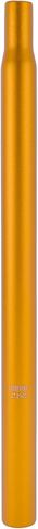 Bike Seat Posts 27.2x400mm Bike Saddle Post Seat Tube Aluminum Alloy Gold Tone Lightweight in Saudi Arabia