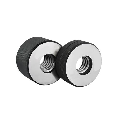 1 مجموعة (1 مقياس المرور + مقياس التوقف) 2A حلقة الأسنان الدقيقة لليد اليسرى UNC UNF UNS أداة قياس (5I16-24UNF-2A LH T Z) in Kuwait