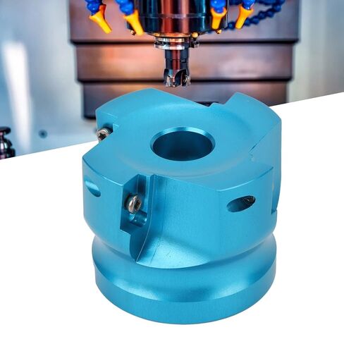 Aluminum Alloy Face Mill Face Mill Head, Milling Cutter Head, Milling Cutter Set 4 Flute Indexable End Shell for APMT1204 in Saudi Arabia