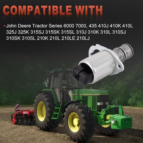 RE211158 Hydraulic Solenoid Control Valve Compatible with John Deere Tractor Tractor Series 6000 7000 6810 6910 6910S Replace RE211156 RE211157 in Kuwait