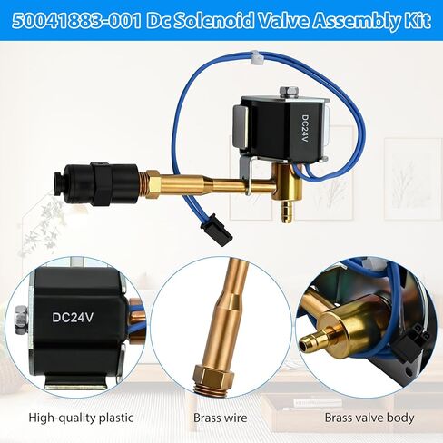 طقم تجميع صمام الملف اللولبي DC 50041883001، صمام الملف اللولبي DC24V 50041883-001 لـ HE150 وHE250 وHE300 لمدة عام واحد in Kuwait