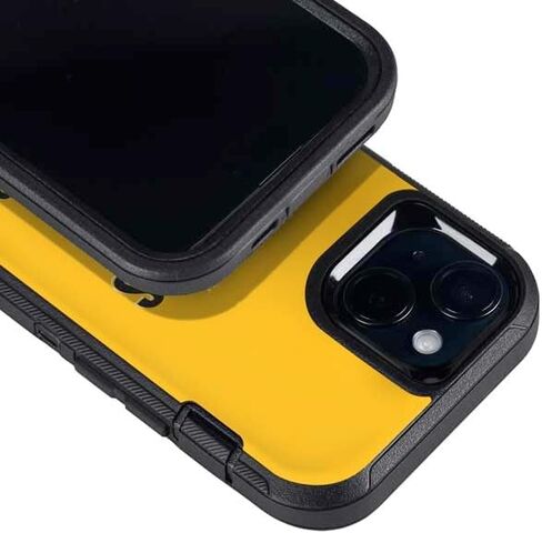 ملصق هاتف Skinit متوافق مع OtterBox Defender iPhone 13 - تصميم خوذة NFL Pittsburgh Steelers مرخص رسميًا in Saudi Arabia