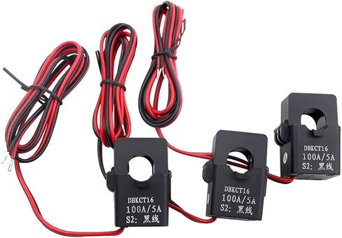 3PCS Split Core Current Transformer KCT16 Open Type Current Transformer 50A100A 150A 200A CT Buckle Type(3PCS 100A 5A) in Saudi Arabia