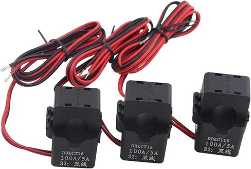 3PCS Split Core Current Transformer KCT16 Open Type Current Transformer 50A100A 150A 200A CT Buckle Type(3PCS 100A 5A) in Saudi Arabia
