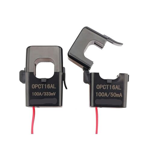 مستشعر محول التيار المنفصل عالي التردد OPCT16ATL 100A 50mA 50A 40mA 10A 5mA 5A 2.5mA النوع المفتوح الحالي CT المشبك على (100A - 40mA) in Kuwait