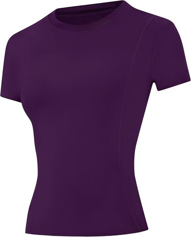 قمصان ضغط المرأة في Runhit Tops Tops Tops Athletic Base Base T-Shirt لصالة الألعاب الرياضية التي تعمل على تشغيل كرة السلة اليوغا BJJ in Saudi Arabia