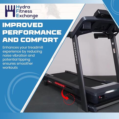 وسادة قدم قابلة للتعديل من Hydra Fitness Exchange 8005139 & 1000511493 - وسادة قدم قابلة للتعديل مع برغي من الفولاذ المقاوم للصدأ - دعم بديل لموديلات Bow-Flex وNauti-LUS وSchwin in Kuwait