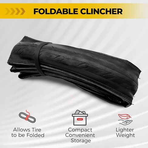 قطعتان من إطارات الدراجة 700C 700x28C/28-622، استبدال إطارات الدراجة على الطرق القابلة للطي والمضادة للثقب مع أنبوبين داخليين صمام بريستا ورافعات الإطارات للدراجات على الطرق in Kuwait