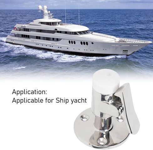 Astibym Door Stopper Catch Set 316 Stainless Steel Heavy Duty Floor Knob Door Holder Retainer Kit for Ship Yachts, Astib in Saudi Arabia