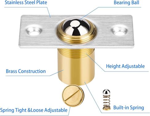 4Pack Door Ball Catch, Closet Door Ball Catch Hardware in Saudi Arabia