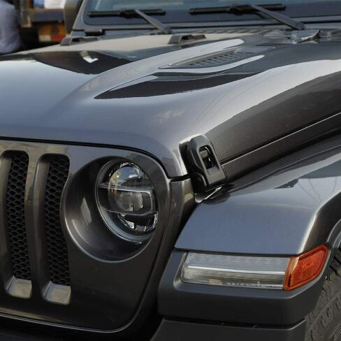 2 مجموعة من 2X قفل بقطعة غطاء الصيد قوس المزالج مشبك عدة لسيارة جيب لرانجلر 2018-2022 in Kuwait