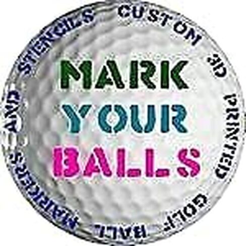 Generic Golf Ball Stencils (Soccer) in Saudi Arabia