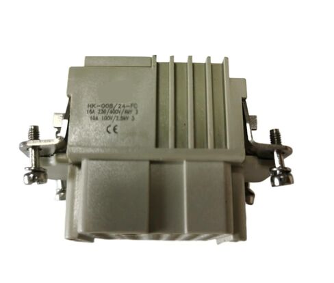موصل مستطيل للخدمة الشاقة HDC HK-008/24 HK سلسلة 8 دبوس 16A و24 دبوس 10A أنثى التوصيل in Saudi Arabia