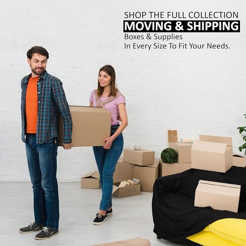 صناديق الشحن المموجة EIT | صناديق من الورق المقوى المضلع للتغليف والبريد والنقل والتخزين | صندوق كرافت قوي قابل لإعادة التدوير لمستلزمات الشحن (16 بوصة طول × 16 بوصة عرض × 15 بوصة ارتفاع (25 قطعة)) in Kuwait