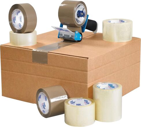 صناديق مموجة متعددة العمق PMD18186 من Partners، بطول 45.72 سم × عرض 45.72 سم × ارتفاع 15.24 سم، كرافت (عبوة من 20 قطعة) in Kuwait