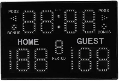 LED Digital Scoreboard Led Electronic Scoreboard,11 Digits Electronic Scoreboard,for Basketball Table Tennis Baseball Soccer Volleybal in Kuwait