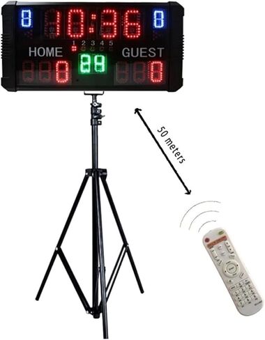 LED Digital Scoreboard LED Electronic Scoreboard with Wireless Remote Control, Professional Electronic Digital Scoreboard in Kuwait