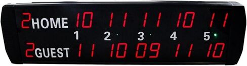 لوحة النتائج الرقمية LED لوحة النتائج الرقمية، لوحة النتائج LED متعددة الرياضات مع جهاز التحكم عن بعد لوحة النتائج المحمولة على الحائط في الأماكن المغلقة in Kuwait