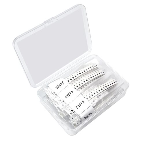 0805 SMD مكثفات أطقم 30 قيم * 20 قطعة = 600 قطعة 1PF-10uF mlcc متعدد الطبقات مكثفات رقاقة السيراميك in Kuwait