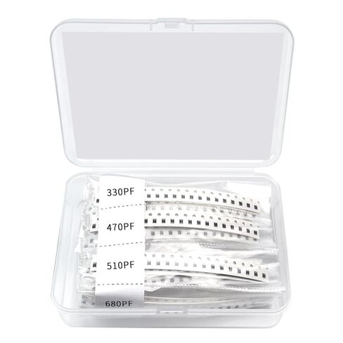 0805 SMD مكثفات أطقم 30 قيم * 20 قطعة = 600 قطعة 1PF-10uF mlcc متعدد الطبقات مكثفات رقاقة السيراميك in Kuwait