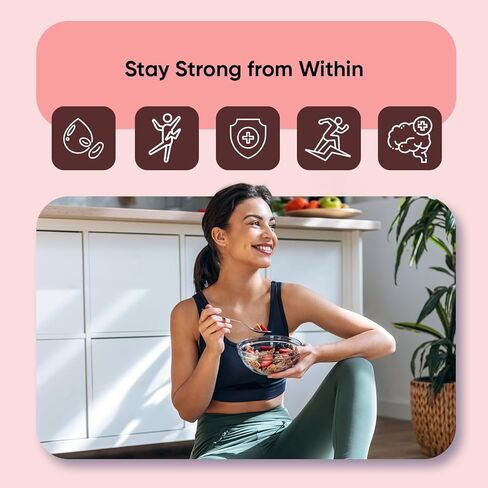 WeightWorld Iron Supplement 65mg - with Vitamin C 125mg - 180 Tablets (6 Months Supply) - Gentle Carbonyl Iron Supplement for Women & Men - Energy Booster & Blood Heath - Vegan, Non-GMO & Gluten-Free in Kuwait