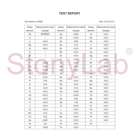 حامل قطب كهربائي من Stonylab مع مقطع التمساح CU ، سمك 0.1-5 ملم قابل للربط ، SGS معتمد - GDMS تم اختباره ، للكيمياء الكهربية in Saudi Arabia