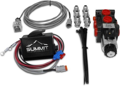 صمام محول الملف اللولبي المضاعف الهيدروليكي من Summit Hydraulics مع مفتاح متأرجح، 13 جالونًا في الدقيقة in Saudi Arabia