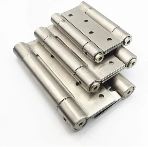 رشاقته الفولاذ المقاوم للصدأ اتجاهين فتح الباب المفصلي الربيع كتم إكسسوارات الأجهزة 1 قطعة (أ) in Kuwait