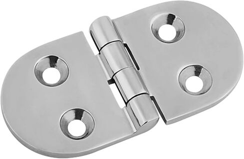 316 الفولاذ المقاوم للصدأ صب المفصلي المفصلي المسطح 1 قطعة (76 مم × 38 مم) in Kuwait