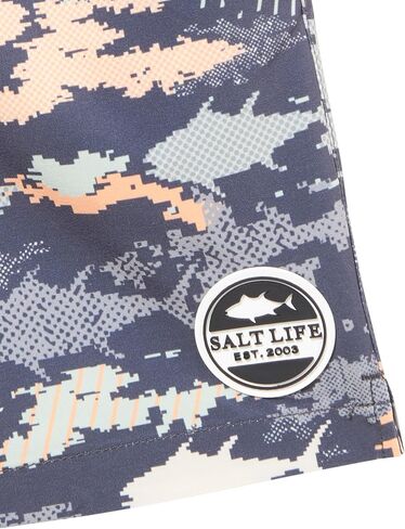 Salt Life Boys' Digital Escape Youth Classic Fit Volley Shorts in Saudi Arabia