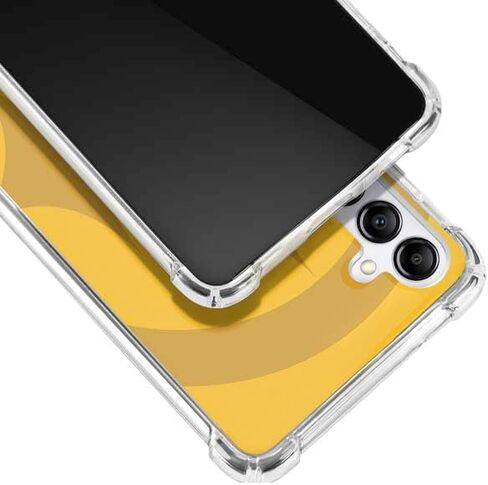 Skinit Clear Phone Case Compatible with Galaxy A14 5G - Officially Licensed NFL Pittsburgh Steelers Double Vision Design in Saudi Arabia
