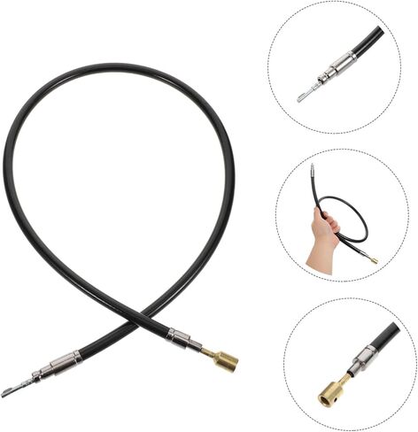 jojofuny عمود معلق تمديد خرطوم فولاذي مرن قوي للمطحنة الكهربائية ملحق أداة مطحنة مطاطية دقيقة لمهام النقش والطحن المتوافقة مع نماذج مختلفة in Kuwait