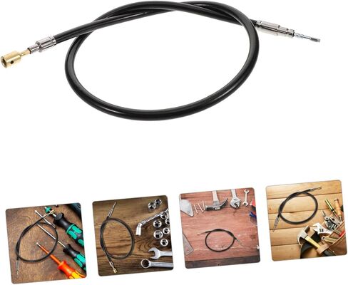 وصلة عمود من الفولاذ المقاوم للصدأ من OSALADI للمطحنة الكهربائية وخرطوم مطاطي وسلك فولاذي للنحت والطحن الأدوات الدوارة المتوافقة in Kuwait