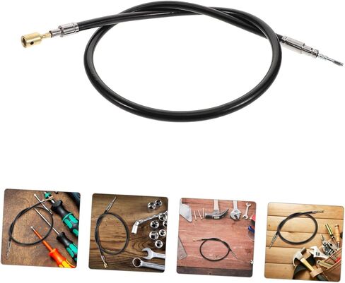 وصلة عمود مرن من Holibanna للمطحنة الكهربائية العالمية وخرطوم مطاطي من الفولاذ المقاوم للصدأ ملحق أداة مطحنة دقيقة للنحت والطحن in Kuwait